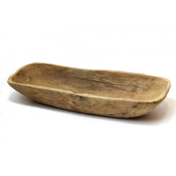 Patera Misa z drewna egzotycznego podłużna 40cm